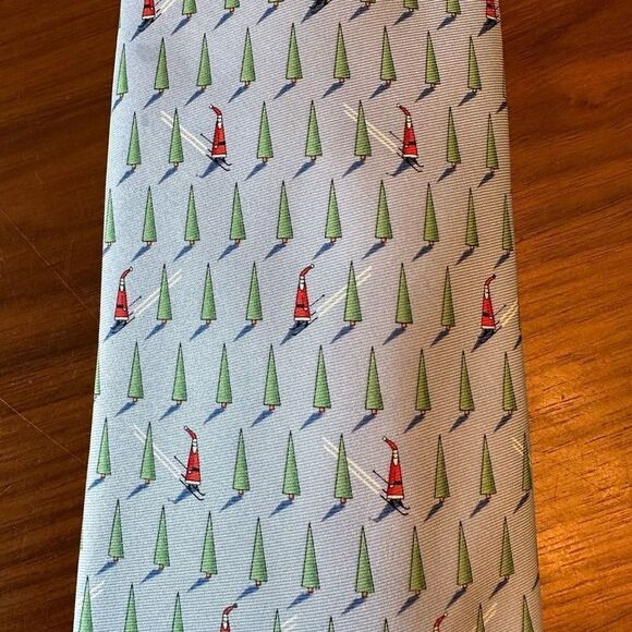 Downhill Kringle Lee Allison Company Men’s Tie 254 Handmade Silk USA - Picture 1 of 6